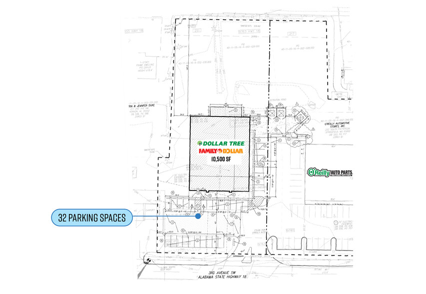 9747 Hwy 18, Vernon, AL à vendre - Plan de site - Image 3 de 4