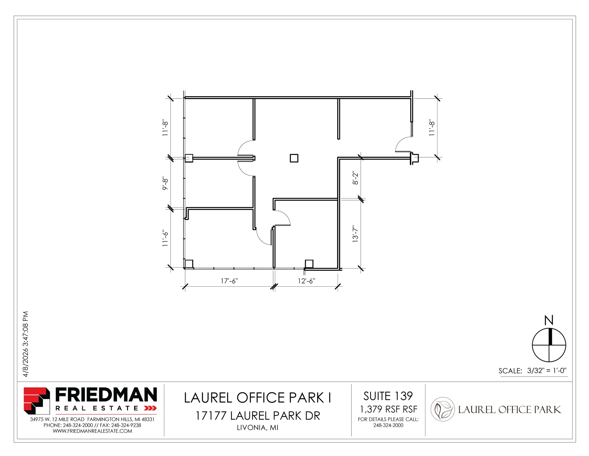 17177 N Laurel Park Dr, Livonia, MI for lease Interior Photo- Image 1 of 2