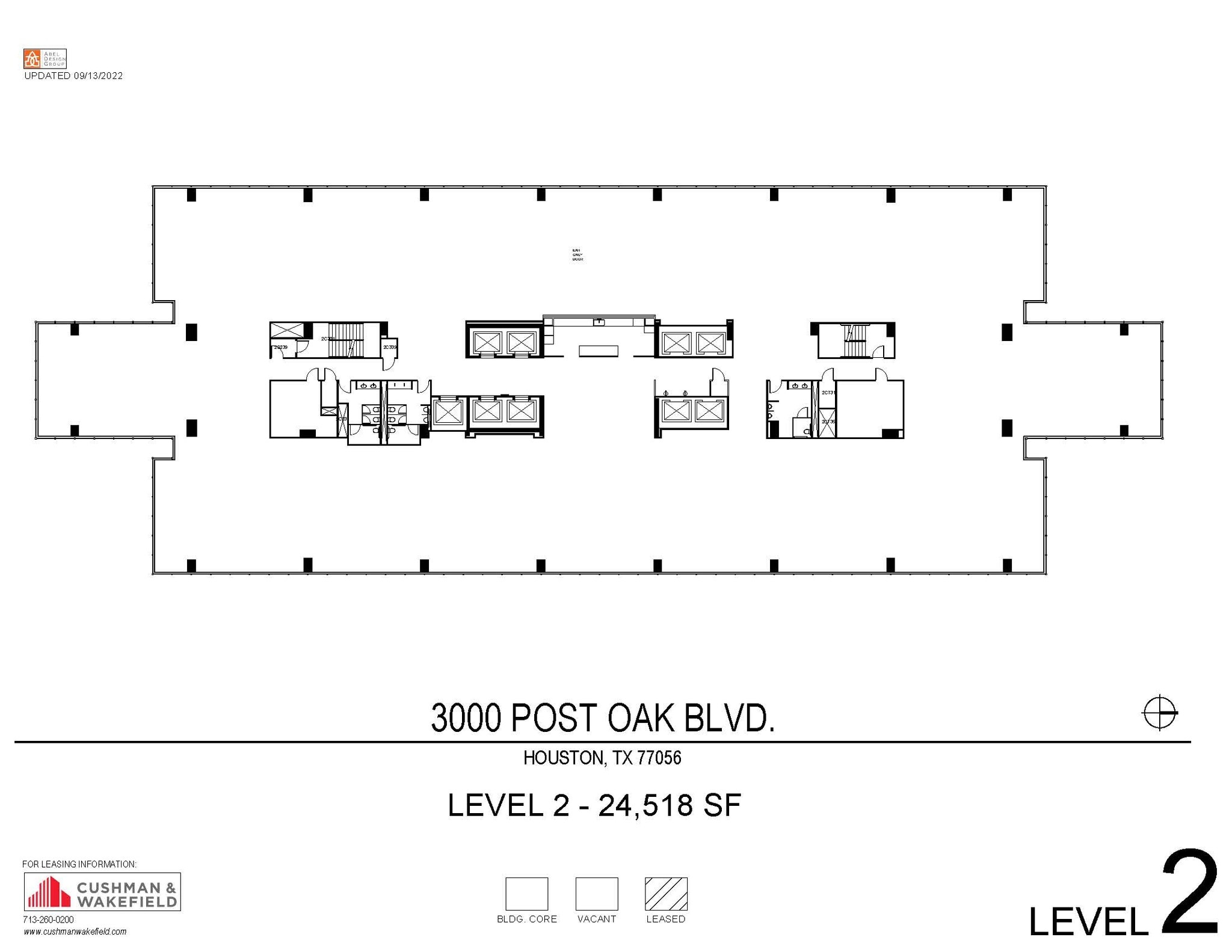 3000 Post Oak Blvd, Houston, TX for lease Floor Plan- Image 1 of 1