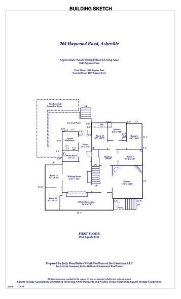 264 Haywood Rd, Asheville, NC à vendre - Plan d’étage - Image 3 de 16