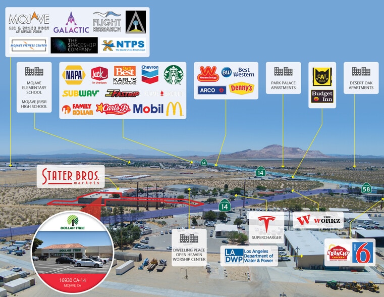 16930 State Highway 14, Mojave, CA for sale - Building Photo - Image 2 of 6