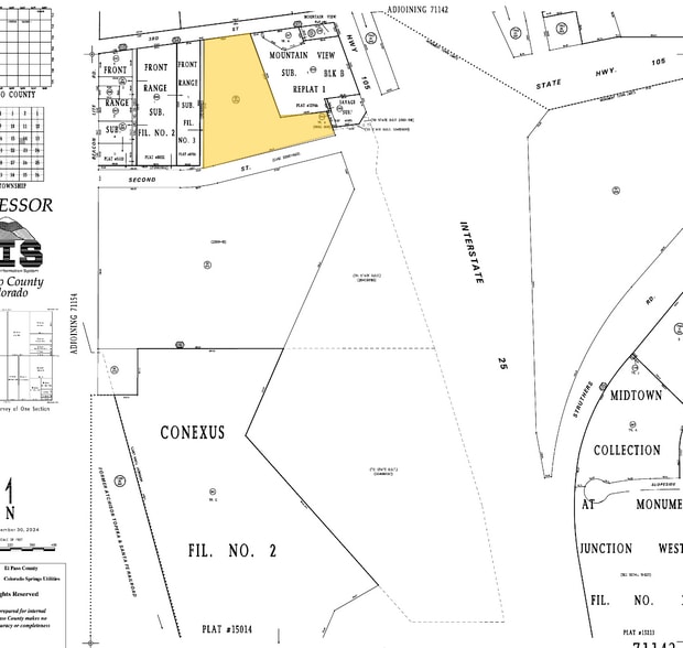 265 W Highway 105, Monument, CO à vendre - Plan cadastral - Image 3 de 3