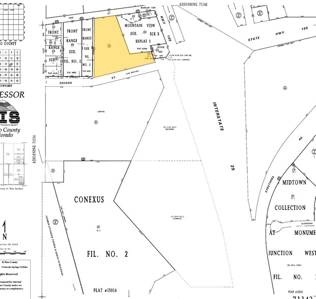 265 W Highway 105, Monument, CO for sale - Plat Map - Image 3 of 3