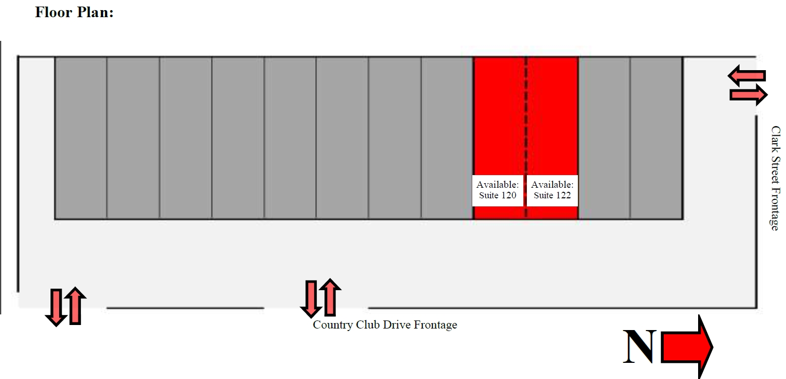 1410 Country Club Dr, Madera, CA for lease Floor Plan- Image 1 of 1