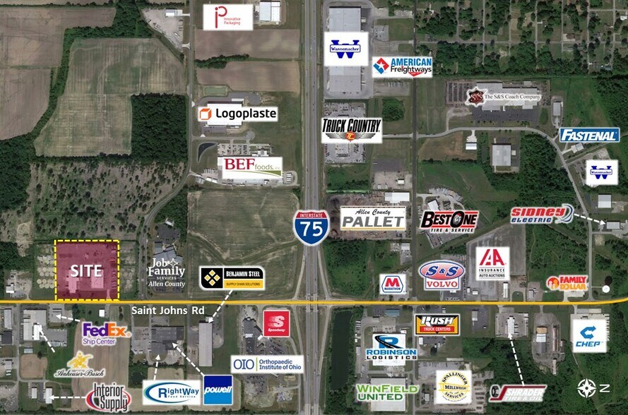 St Johns Rd/I75 - Truck Terminal portefeuille de 2 propriétés à vendre sur LoopNet.ca - Photo du bâtiment - Image 3 de 15