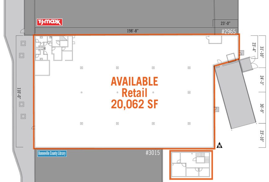 2965-3011 S 25th E, Ammon, ID à louer - Photo du bâtiment - Image 3 de 11