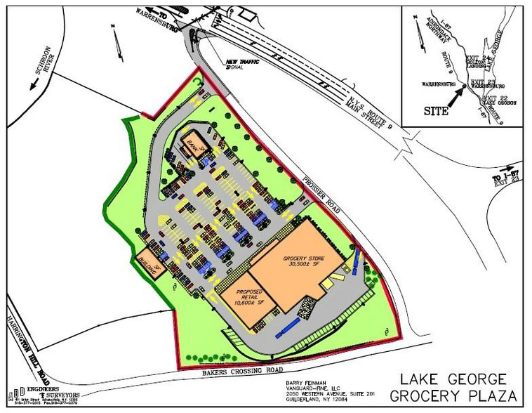 9 Prosser Rd, Warrensburg, NY for lease - Site Plan - Image 2 of 3