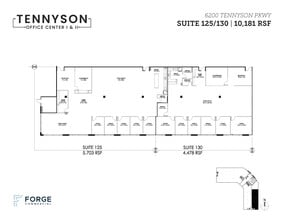 6100 Tennyson Pky, Plano, TX for lease Floor Plan- Image 2 of 2