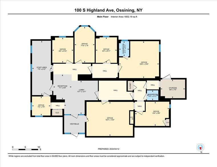 100 S Highland Ave, Ossining, NY à vendre - Photo du bâtiment - Image 3 de 51