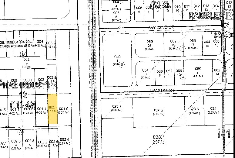2083 N Powerline Rd, Pompano Beach, FL à louer - Plan cadastral - Image 3 de 5