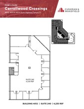 4010 Gunn Hwy, Tampa, FL à louer Plan d’étage- Image 1 de 1