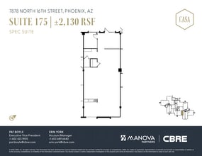 7878 N 16th St, Phoenix, AZ for lease Floor Plan- Image 1 of 1