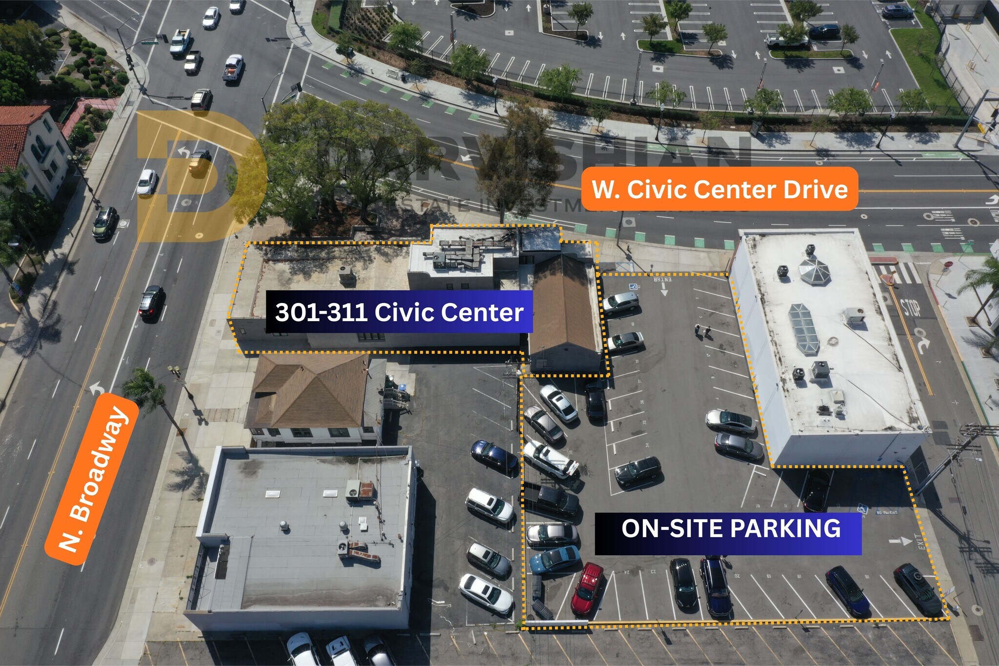 301-311 W Civic Center Dr, Santa Ana, CA à louer Photo principale- Image 1 de 12