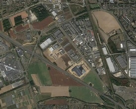Lieusaint, SEM - Aerial map view