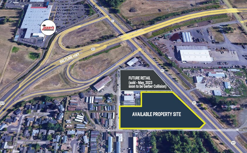 Retail Redevelopment & QSR Site portefeuille de 4 propriétés à vendre sur LoopNet.ca Aérien- Image 1 de 2