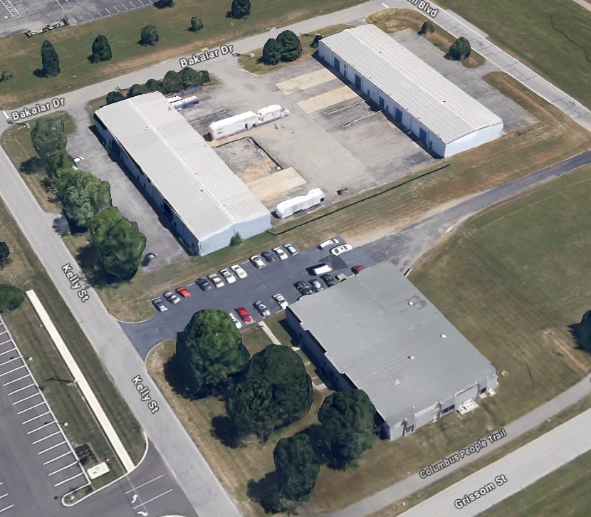 Columbus, IN Industrial Portfolio portefeuille de 2 propriétés à vendre sur LoopNet.ca Aérien- Image 1 de 10