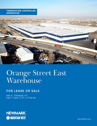 Plus de détails pour 389 Orange st, Salt Lake City, UT - Industriel à vendre