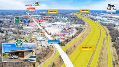 23107 Broadway Ave, Oakwood Village, OH - AERIAL  map view