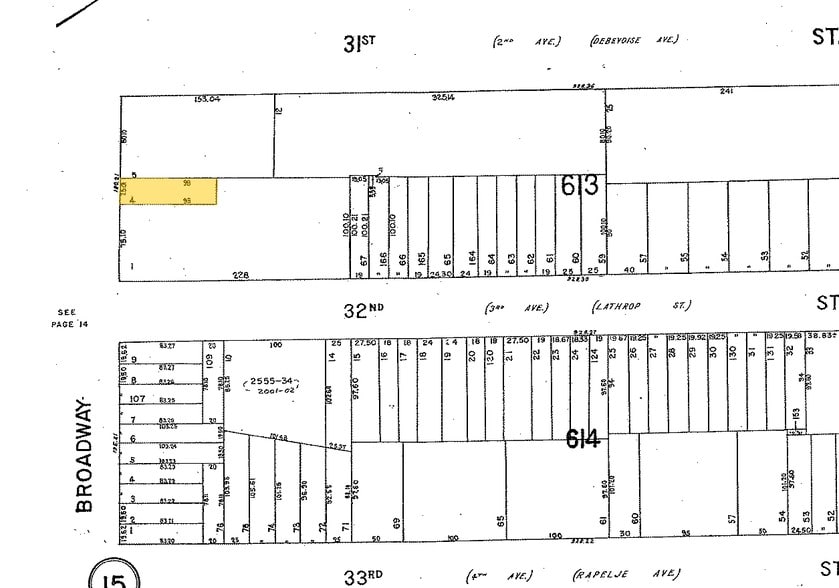31-09 Broadway, Astoria, NY for lease - Plat Map - Image 2 of 6