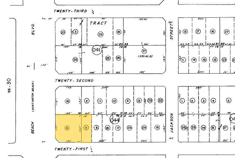 13720 Beach Blvd, Westminster, CA for lease - Plat Map - Image 3 of 6