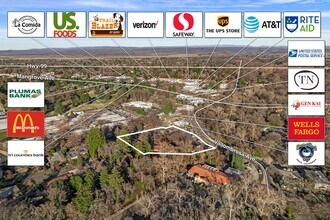 250 Vallombrosa Ave, Chico, CA - AERIAL  map view - Image1