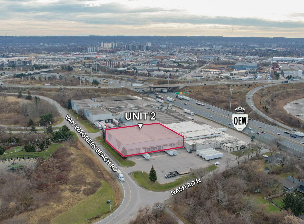 590 Nash Rd, Hamilton, ON for lease Aerial- Image 1 of 5