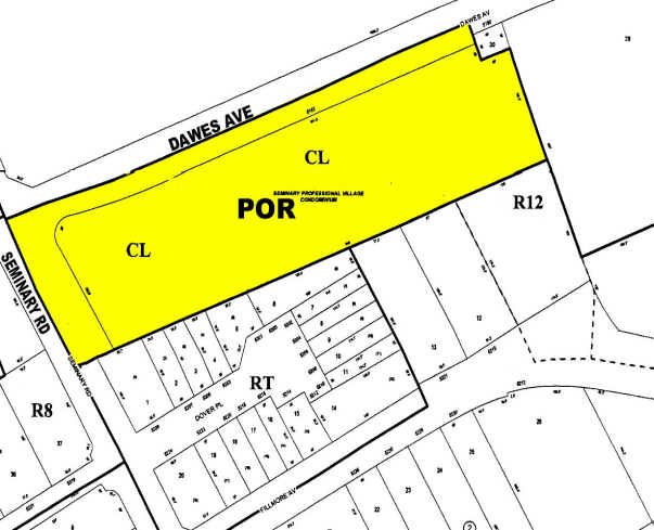 5232-5248 Dawes Ave, Alexandria, VA for sale - Plat Map - Image 3 of 4