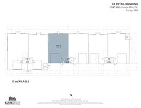 6045 Balustrade, Lacey, WA for lease Floor Plan- Image 2 of 8