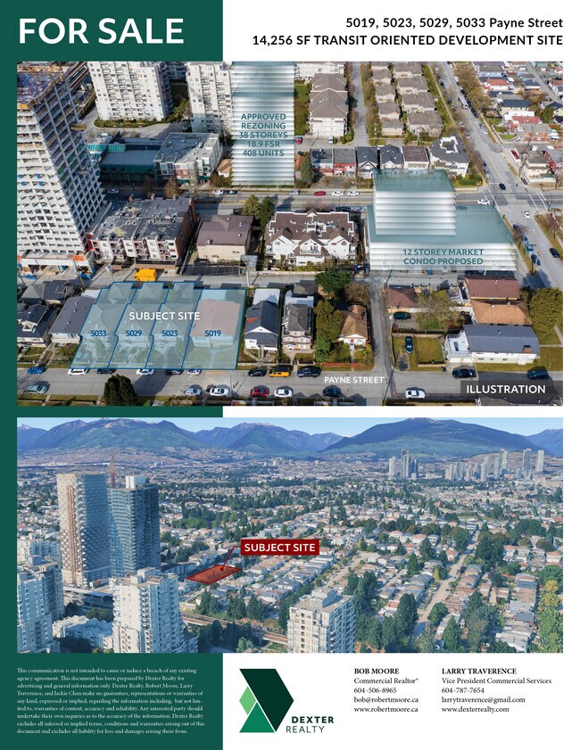 Plus de détails pour 5019 Payne St, Vancouver, BC - Terrain à vendre