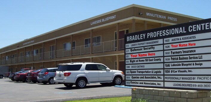 513-525 W Bradley Ave, El Cajon, CA à louer - Photo du bâtiment - Image 2 de 2