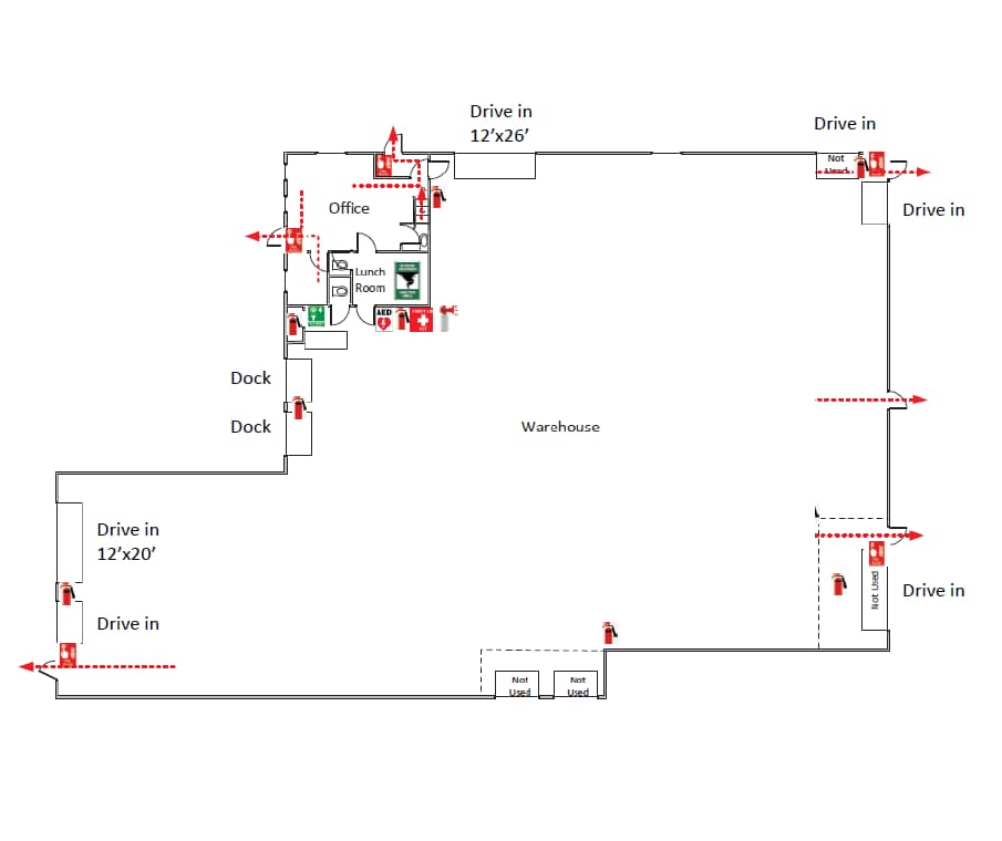 9355 Holly St NW, Coon Rapids, MN for lease Floor Plan- Image 1 of 1