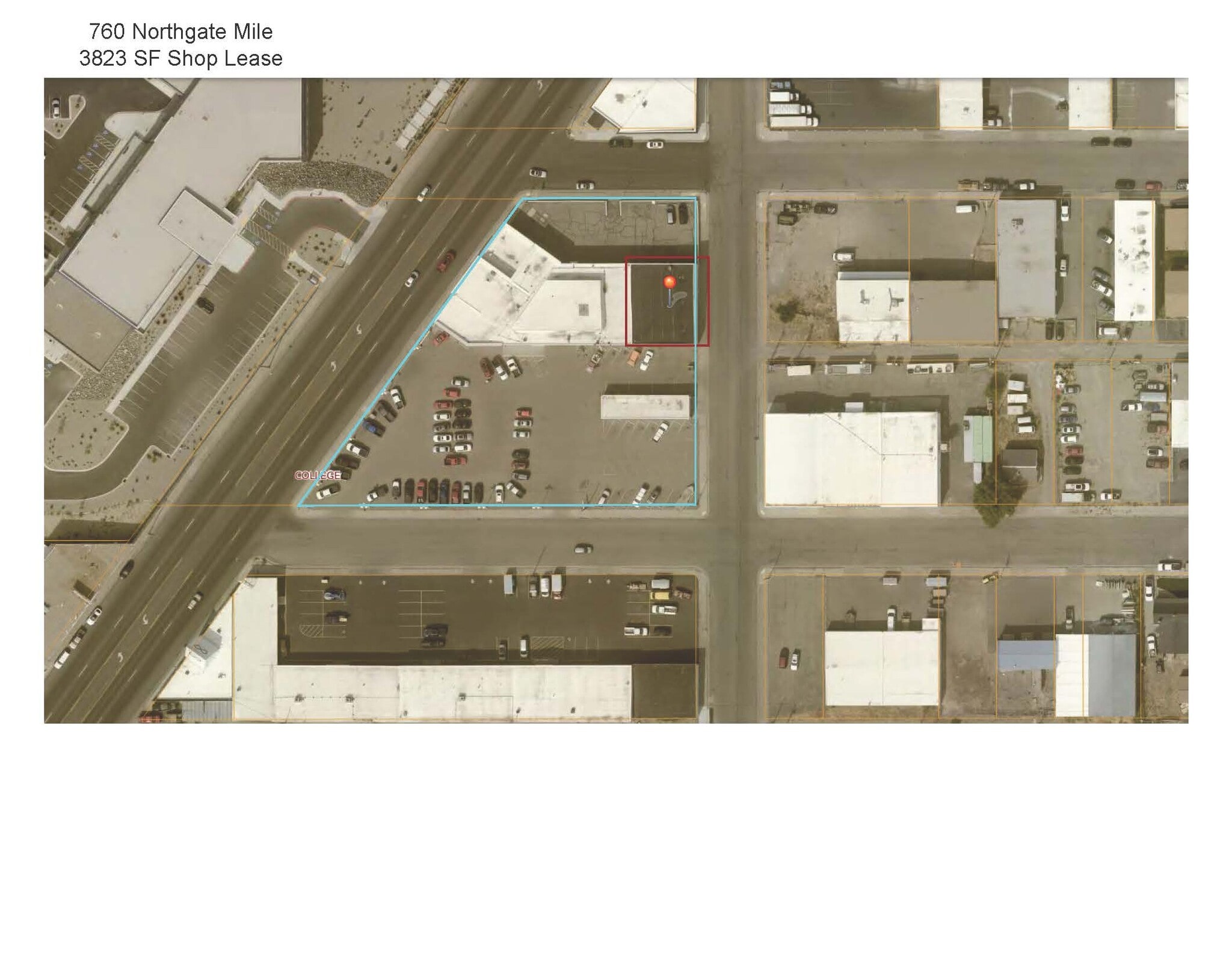 700 Northgate Mile, Idaho Falls, ID for lease Aerial- Image 1 of 10