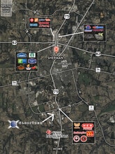 320 Peyton St, Sherman, TX - Aerial  map view