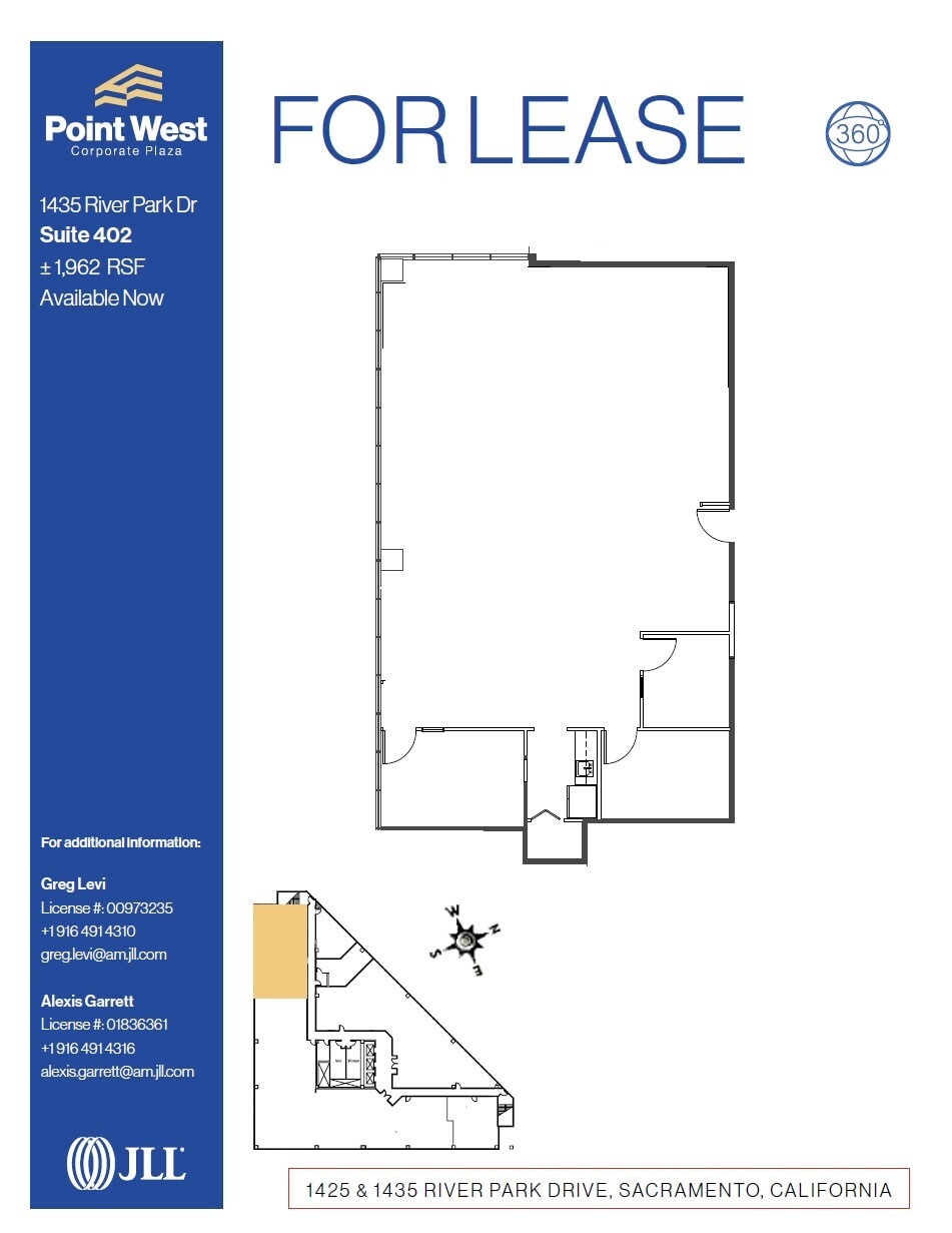1435 River Park Dr, Sacramento, CA for lease Floor Plan- Image 1 of 1