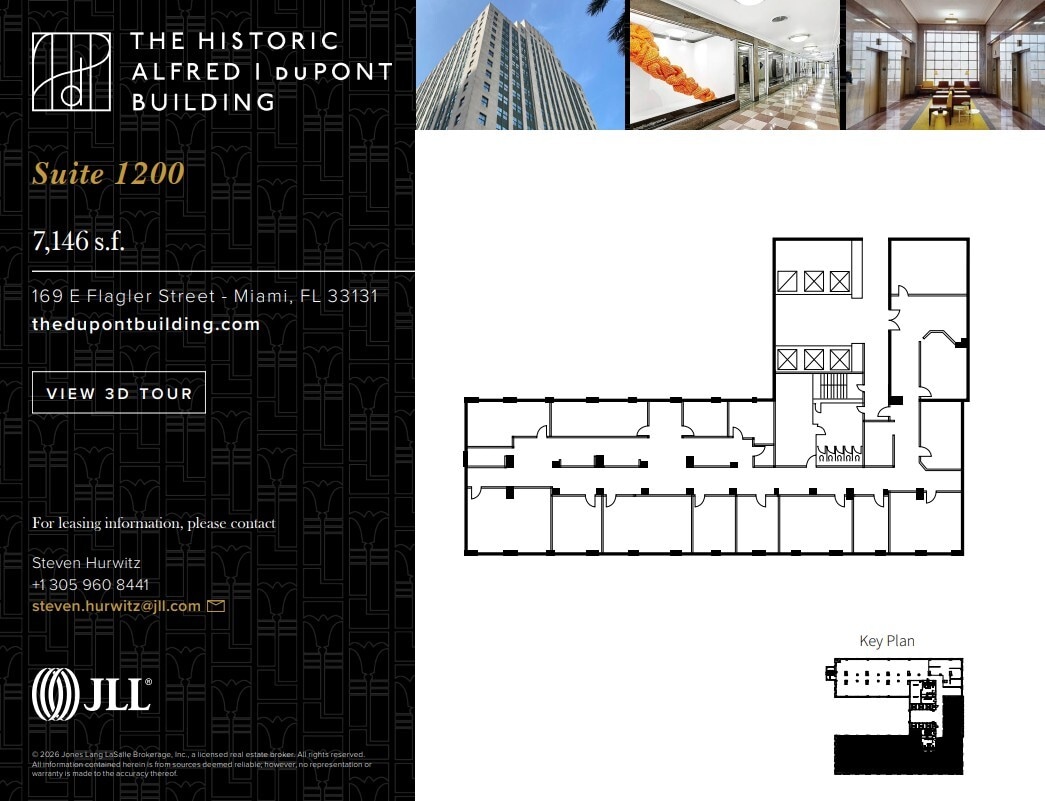 169 E Flagler St, Miami, FL à louer Plan d’étage- Image 1 de 1