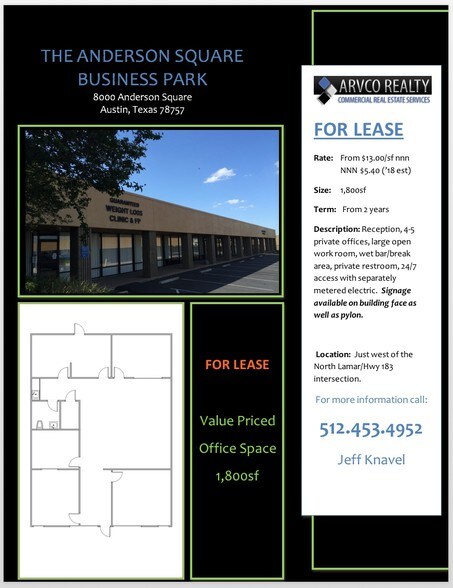 7950-8000 Anderson Sq, Austin, TX à louer - Autre - Image 2 de 8