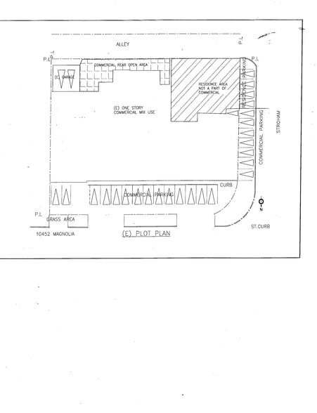 10452 Magnolia Blvd, North Hollywood, CA for lease - Site Plan - Image 3 of 4