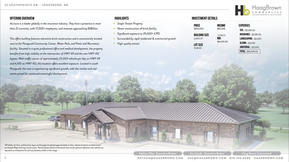 32 Southpointe Dr, Paragould, AR for sale - Building Photo - Image 2 of 7