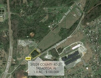 Plus de détails pour 30228 County Road 21, Talladega, AL - Terrain à vendre