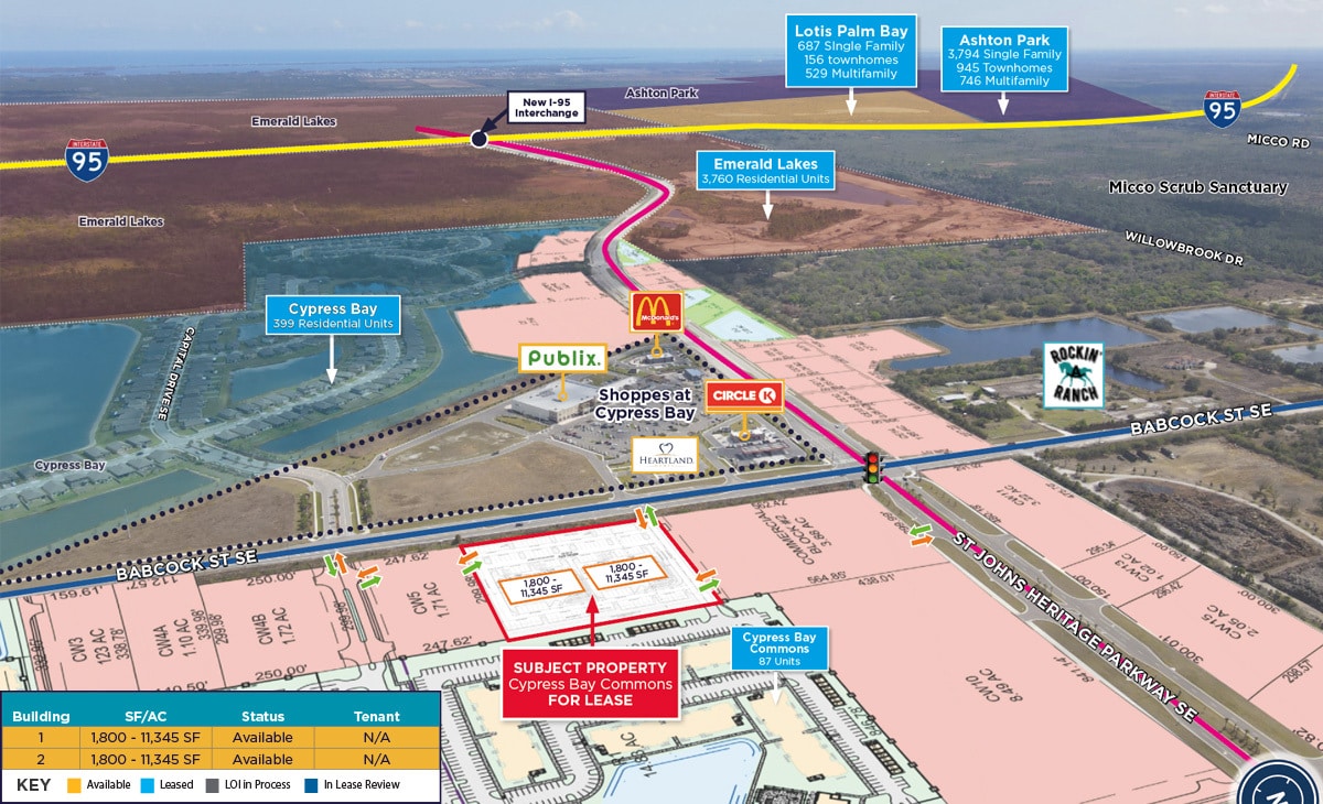 St. Johns Heritage Pkwy SE & Babcock St SE, Palm Bay, FL for lease Primary Photo- Image 1 of 6