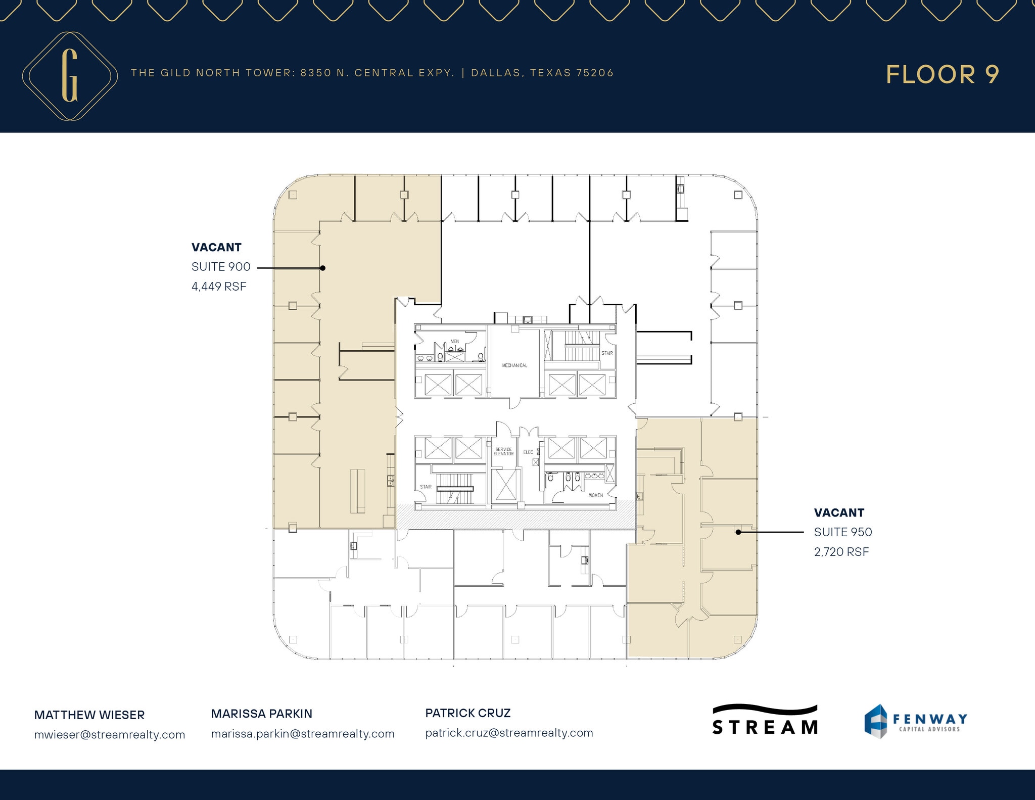 8350 N Central Expy, Dallas, TX for lease Floor Plan- Image 1 of 1