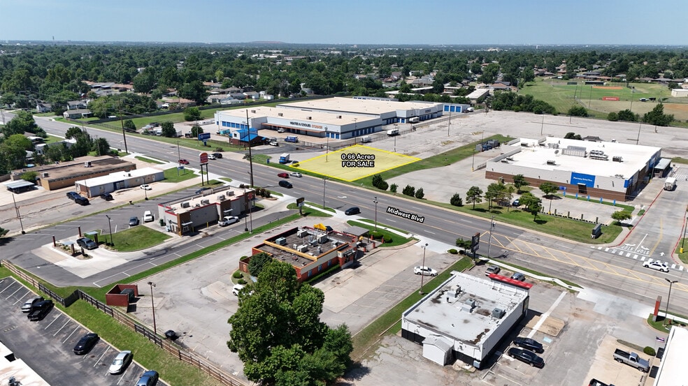 301 S Midwest Blvd, Oklahoma City, OK à vendre - Aérien - Image 1 de 3