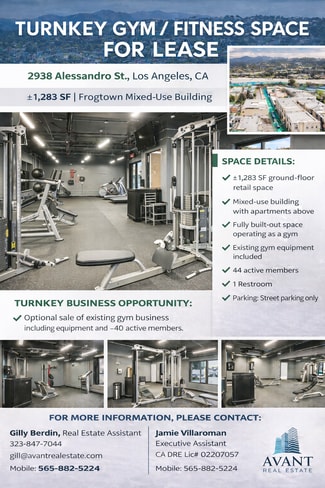 More details for 2923-2927 N Allesandro St, Los Angeles, CA - Retail for Lease