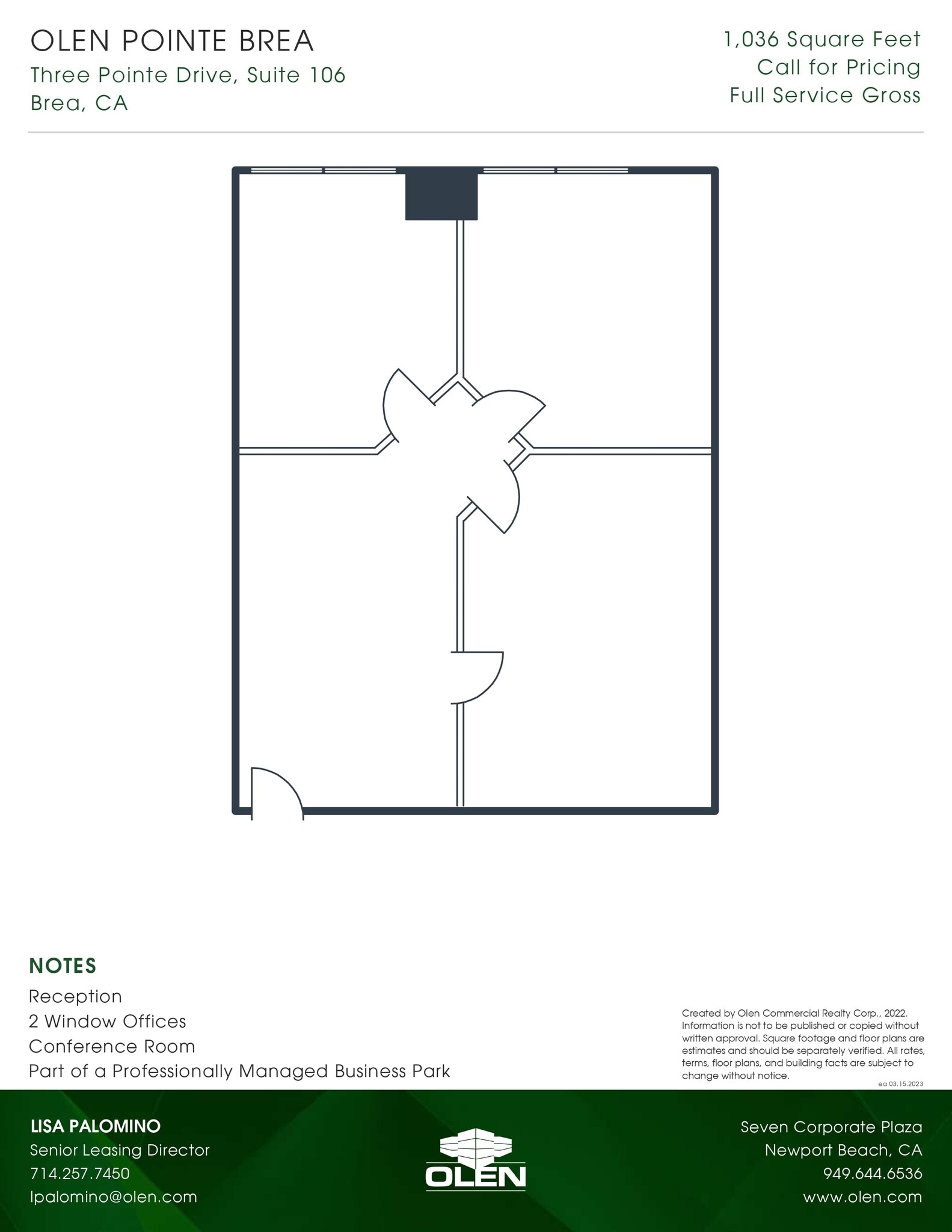 3 Pointe Dr, Brea, CA for lease Floor Plan- Image 1 of 1