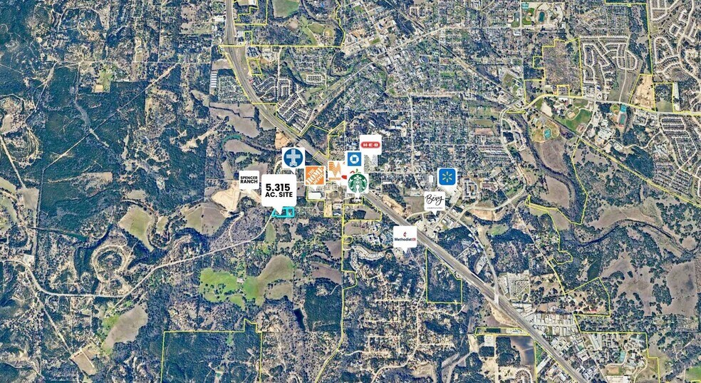 21-23 Coughran Rd, Boerne, TX à vendre - Aérien - Image 2 de 18