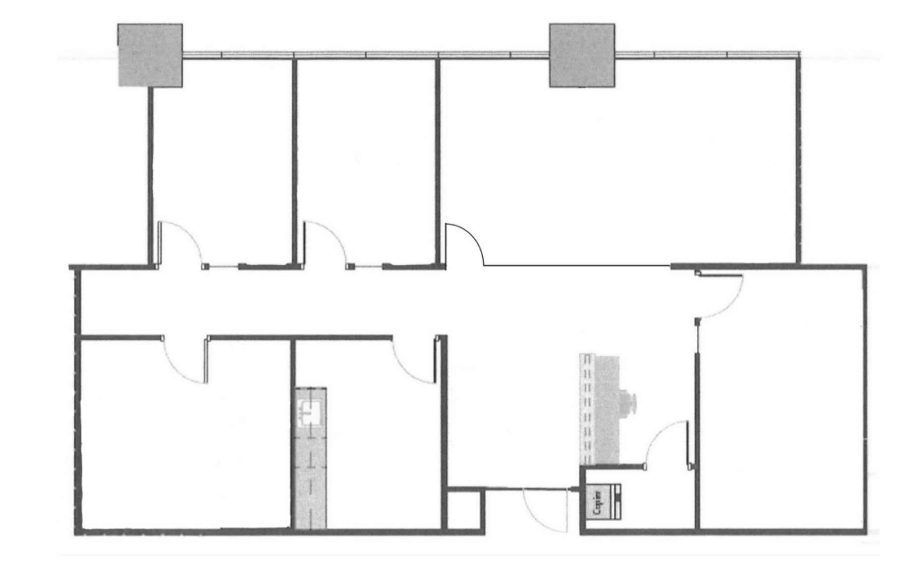 1801 Broadway, Denver, CO for lease Floor Plan- Image 1 of 1