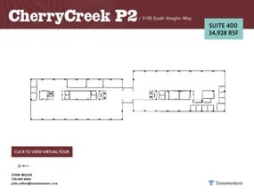 3131 S Vaughn Way, Aurora, CO for lease Floor Plan- Image 1 of 2
