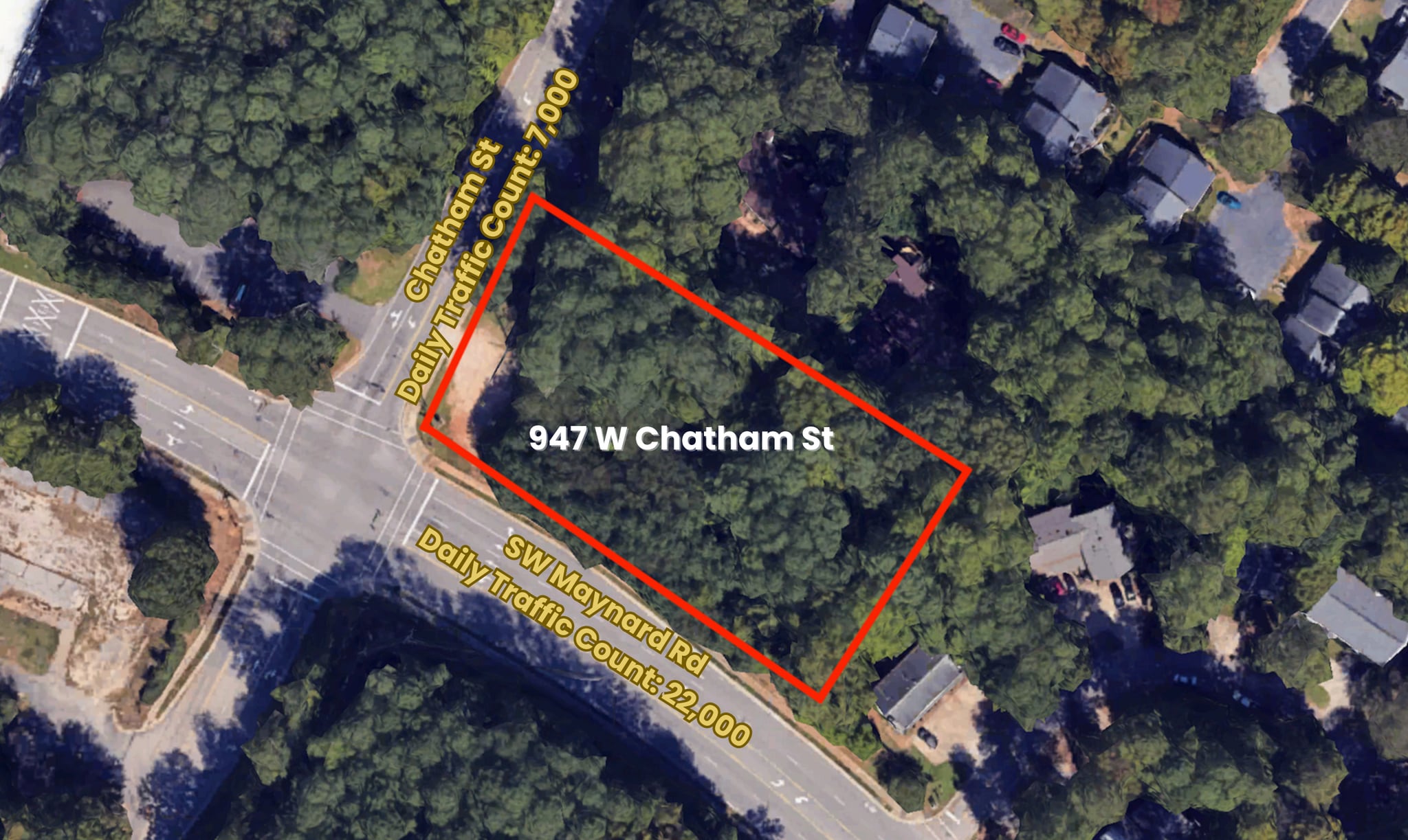 947 Chatham St, Cary, NC for lease Primary Photo- Image 1 of 5
