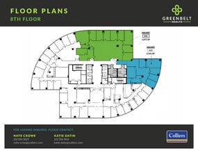 7501 Greenway Center Dr, Greenbelt, MD à louer Plan d’étage- Image 1 de 1
