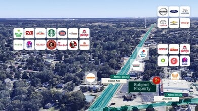 714 Cassat Ave, Jacksonville, FL - Aerial map view - Image1